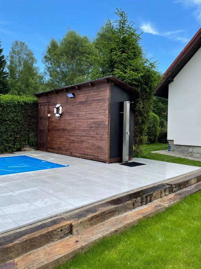 Holiday House Lipno-Slupecna 리프노나드비타보브 외부 사진